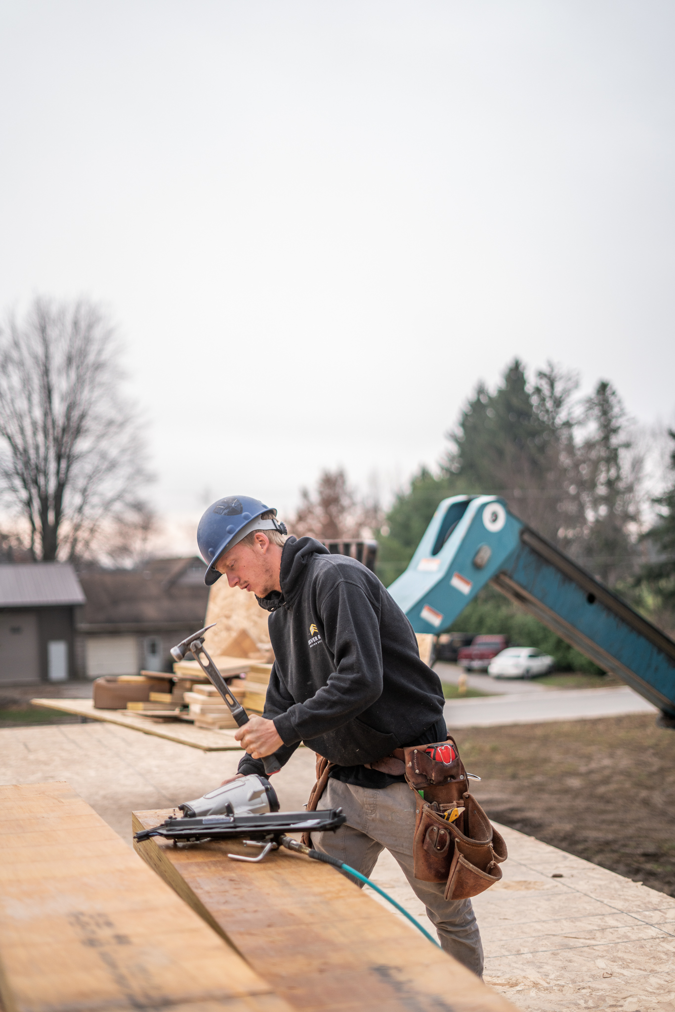 The Westbuilt Structures team on site